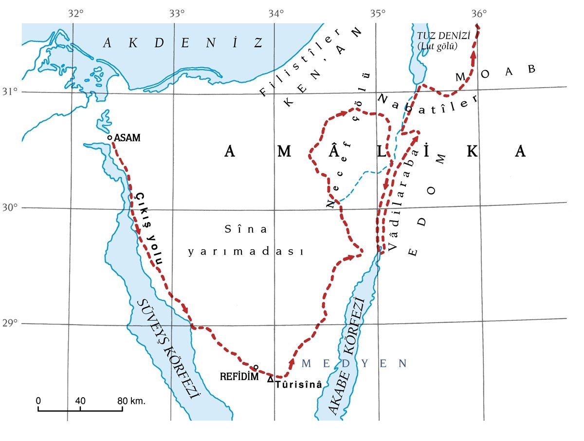 Amâlika’nın yaşadığı bölge