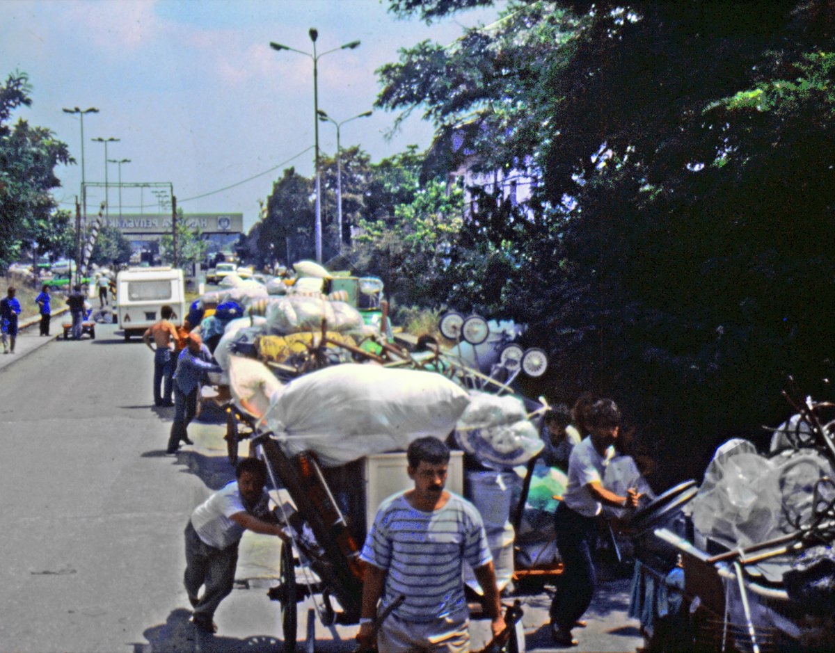 1989 yılında Bulgaristan’dan Türkiye’ye yapılan göçten bir görünüş