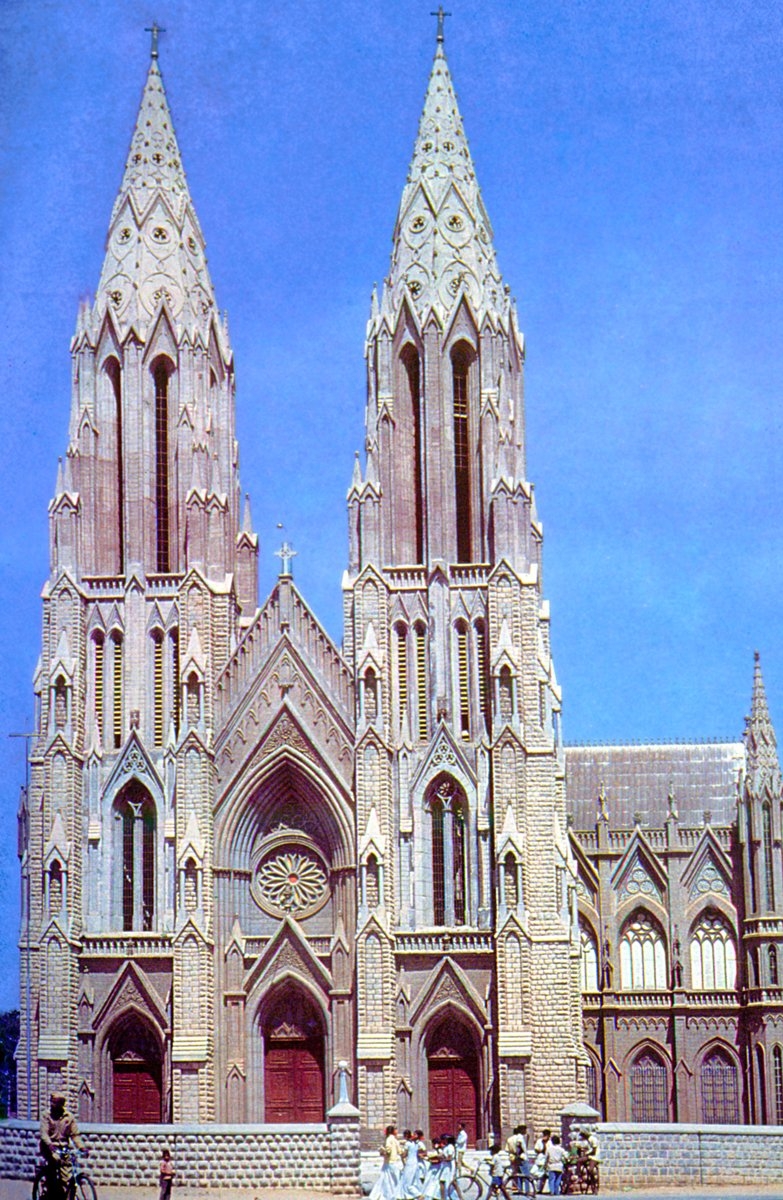 Hindistan’da bir hıristiyan kilisesi