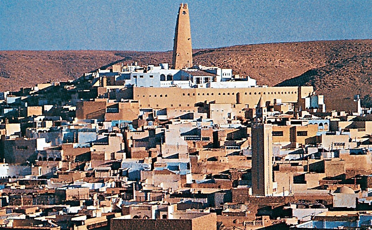 Mizâb vilâyetinin merkezi olan Gardâye’den bir görünüş