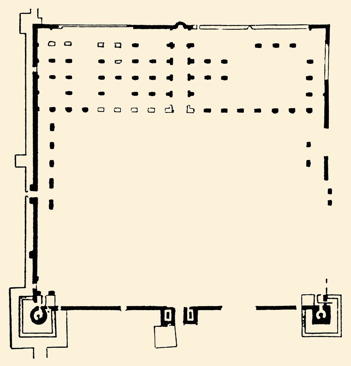 Hâkim Camii’nin planı