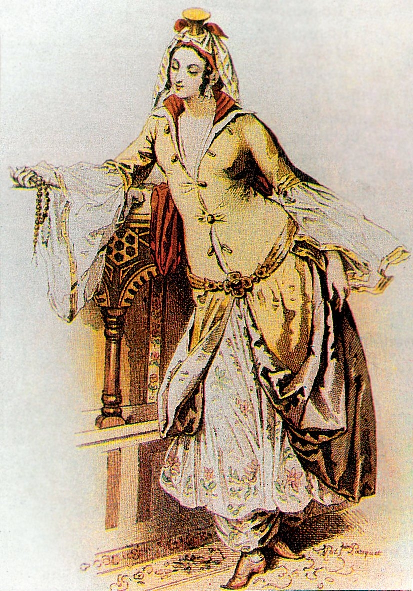 IV. Murad ve Sultan İbrâhim’in annesi Mahpeyker Kösem Sultan’ın temsilî bir resmi