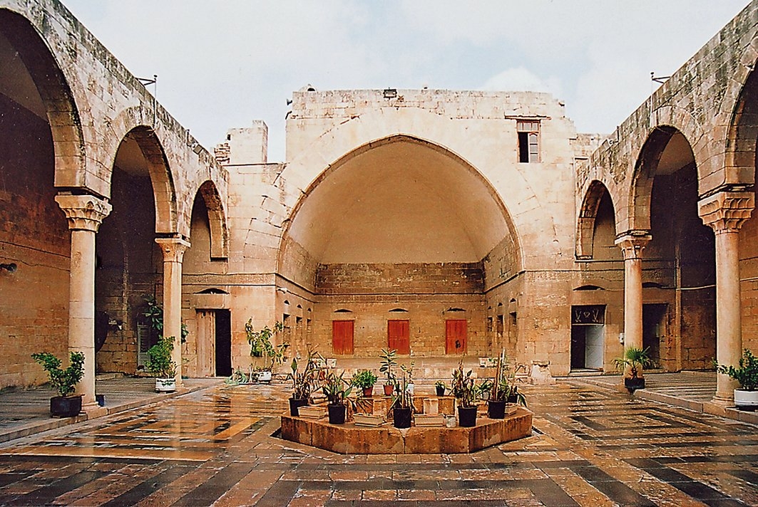 Halep’te Medresetü’l-Firdevs’inavlusundan bir görünüş