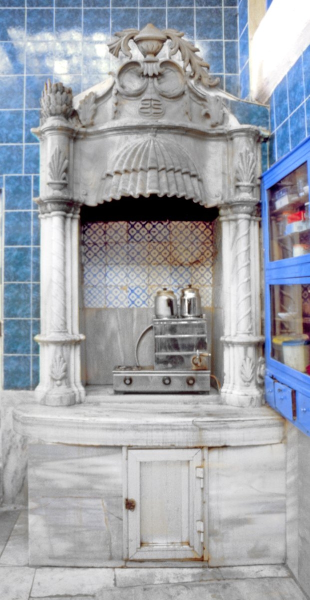 Vezneciler Hamamı’nın kahve ocağı