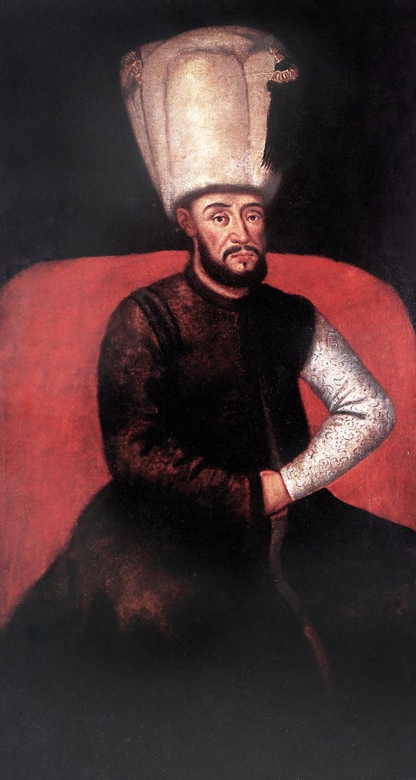 I. Mustafa’yı tasvir eden yağlı boya tablo(TSM, nr. 17/389)