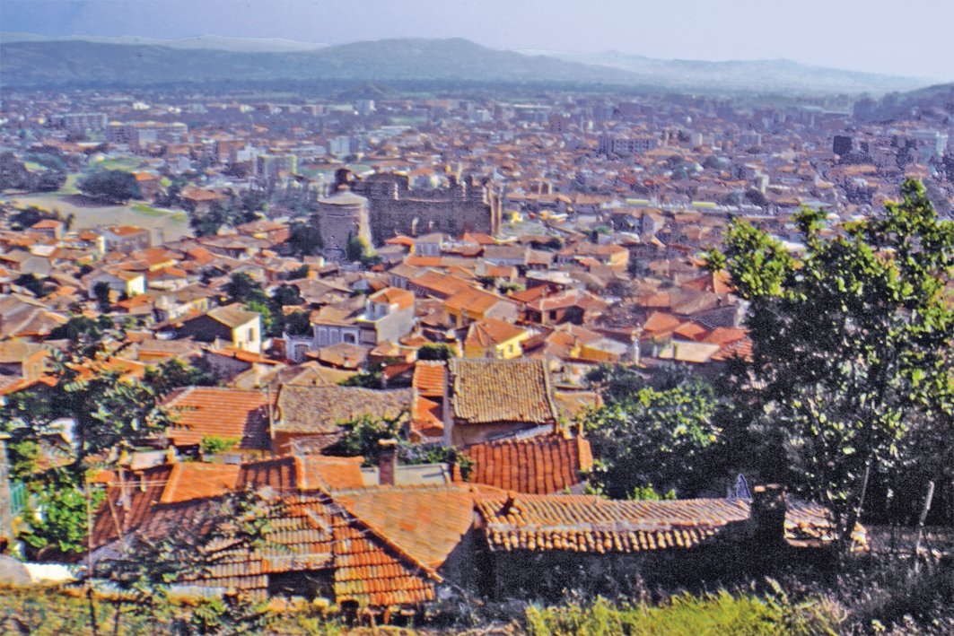 Bergama’nın Akropol’den görünüşü