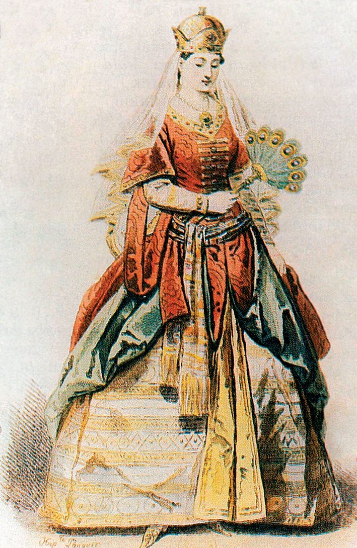 III. Mehmed’in annesi Safiye Sultan’ın temsilî bir resmi