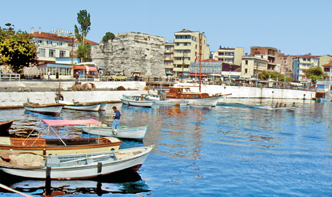 Gelibolu Limanı’ndan bir görünüş