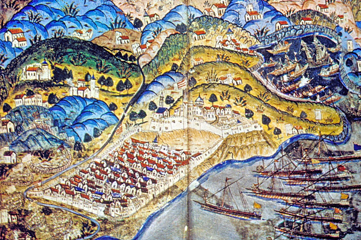 Nis (Nice) Kalesi’nin Matrakçı Nasuh tarafından yapılan bir tasviri (Süleymannâme, TSMK, Hazine, nr. 1608, vr. 27b-28a)