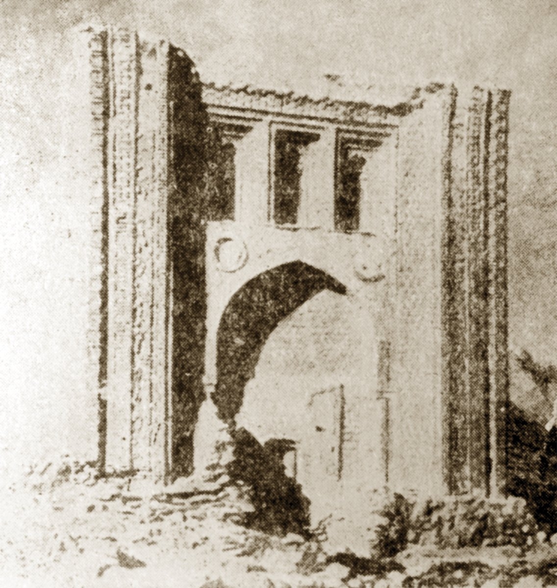 Arap Ata Türbesi’nin âbidevî kapısı – Tim/Özbekistan