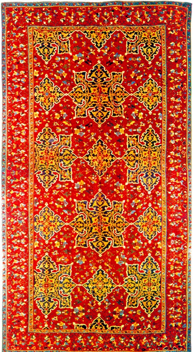 XVII. yüzyıl başlarına ait yıldızlı Uşak halı-seccadesi (Metropolitan Museum of Art – New York)