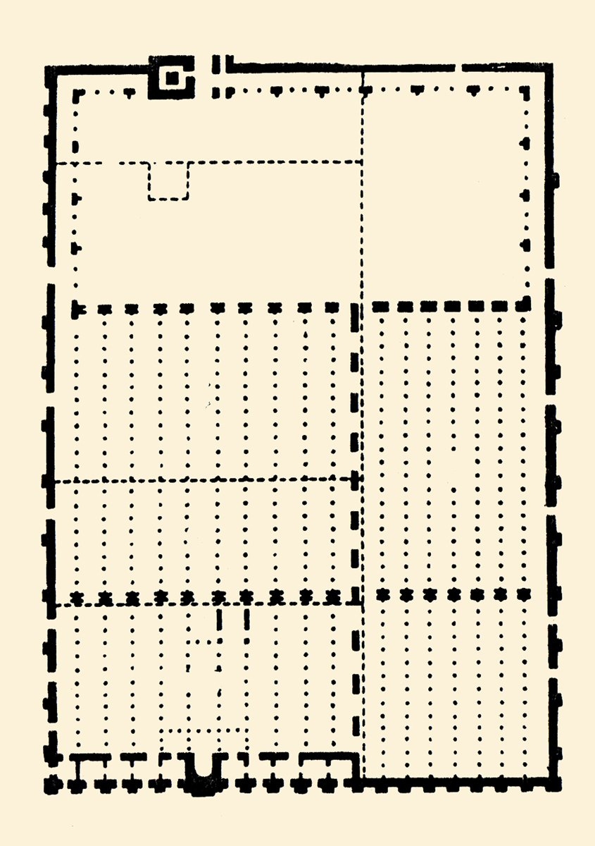 Kurtuba Ulucamii’nin planı