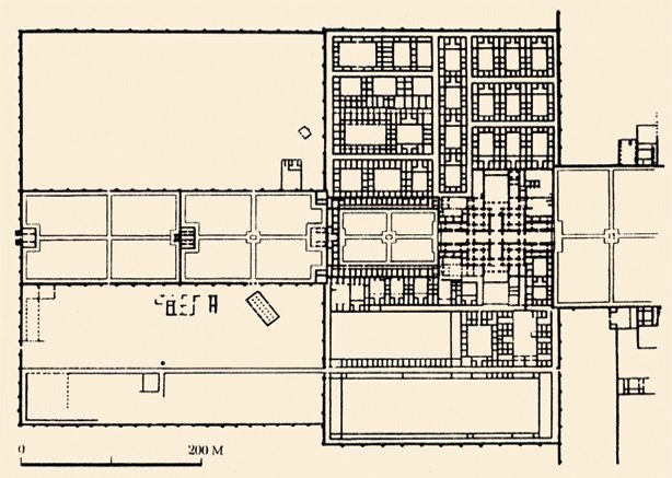Belküvârâ Sarayı’nın planı
