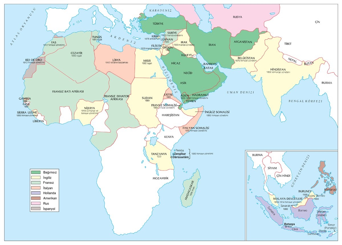 İslâm dünyası ve Batı hâkimiyeti (1500-1920)