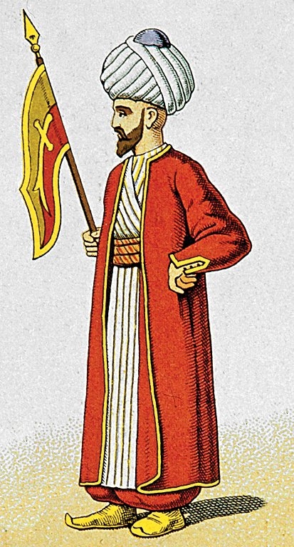 Bayraktar (M. Şevket Paşa, Osmanlı Teşkilât ve Kıyâfet-i Askeriyyesi, İÜ Ktp., TY, nr. 9391)