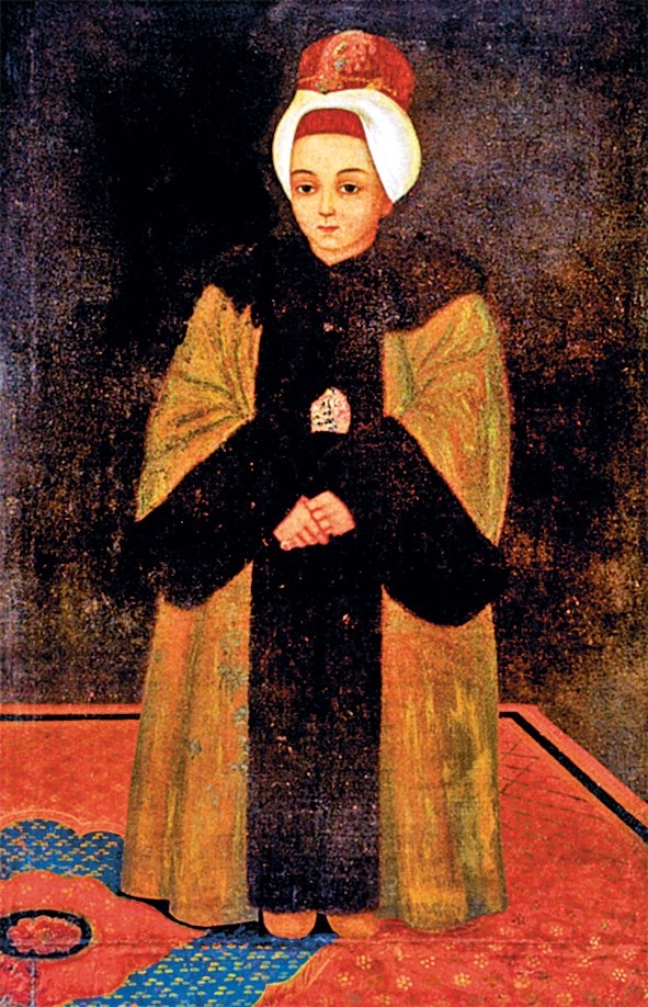 III. Selim’i on iki yaşında şehzade iken tasvir eden bir yağlı boya tablo (TSM, Envanter nr. 17/117)