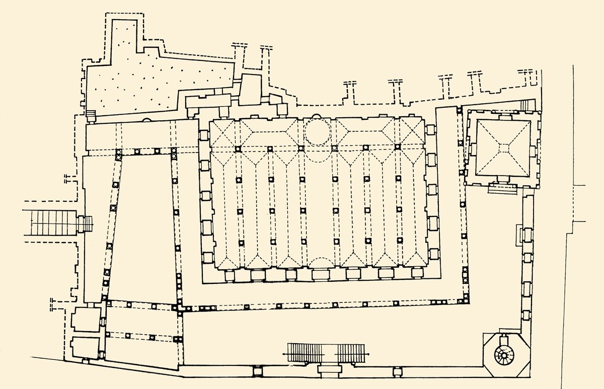 Hammûde Paşa Camii ve Türbesi’nin planı