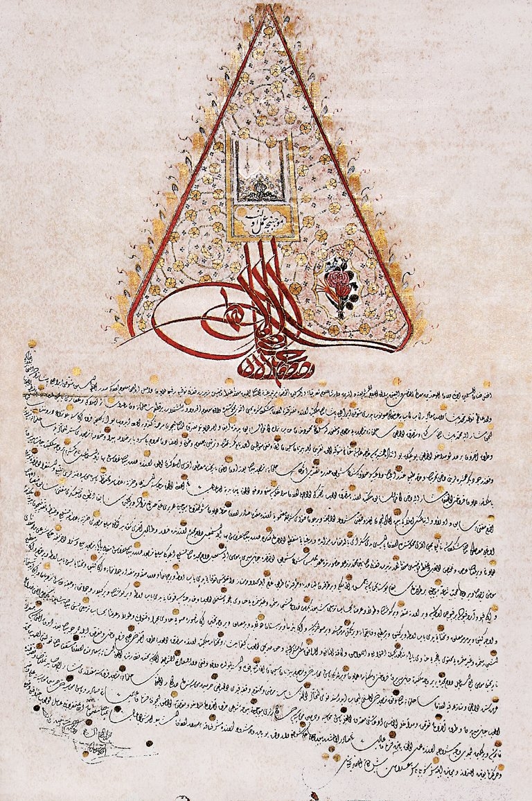 III. Mustafa tuğralı bir ferman (TİEM, nr. 2232)