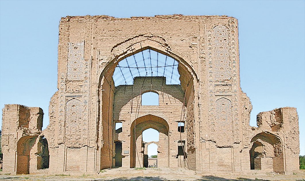 Semerkant’ta İşrethâne’nin kalıntıları