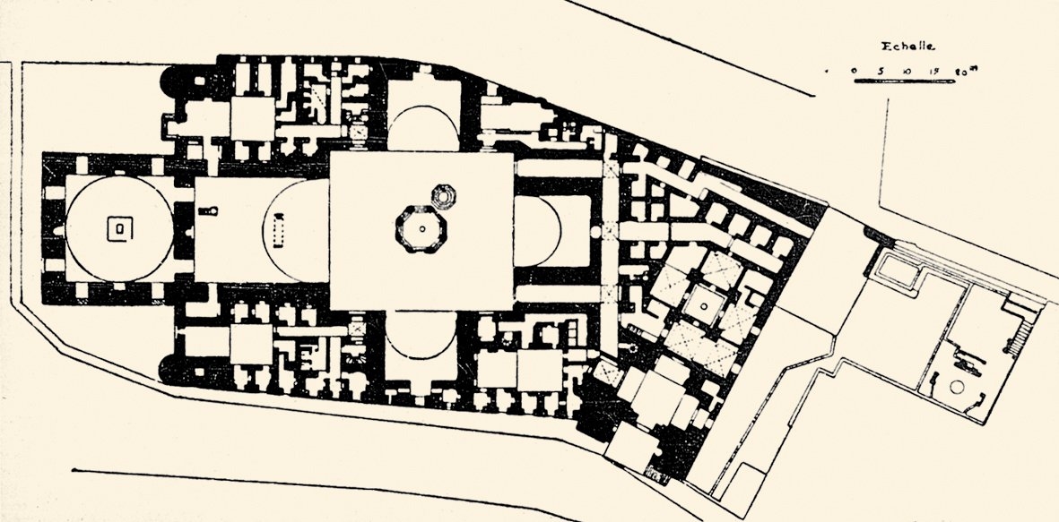 Sultan Hasan Medresesi’nin planı