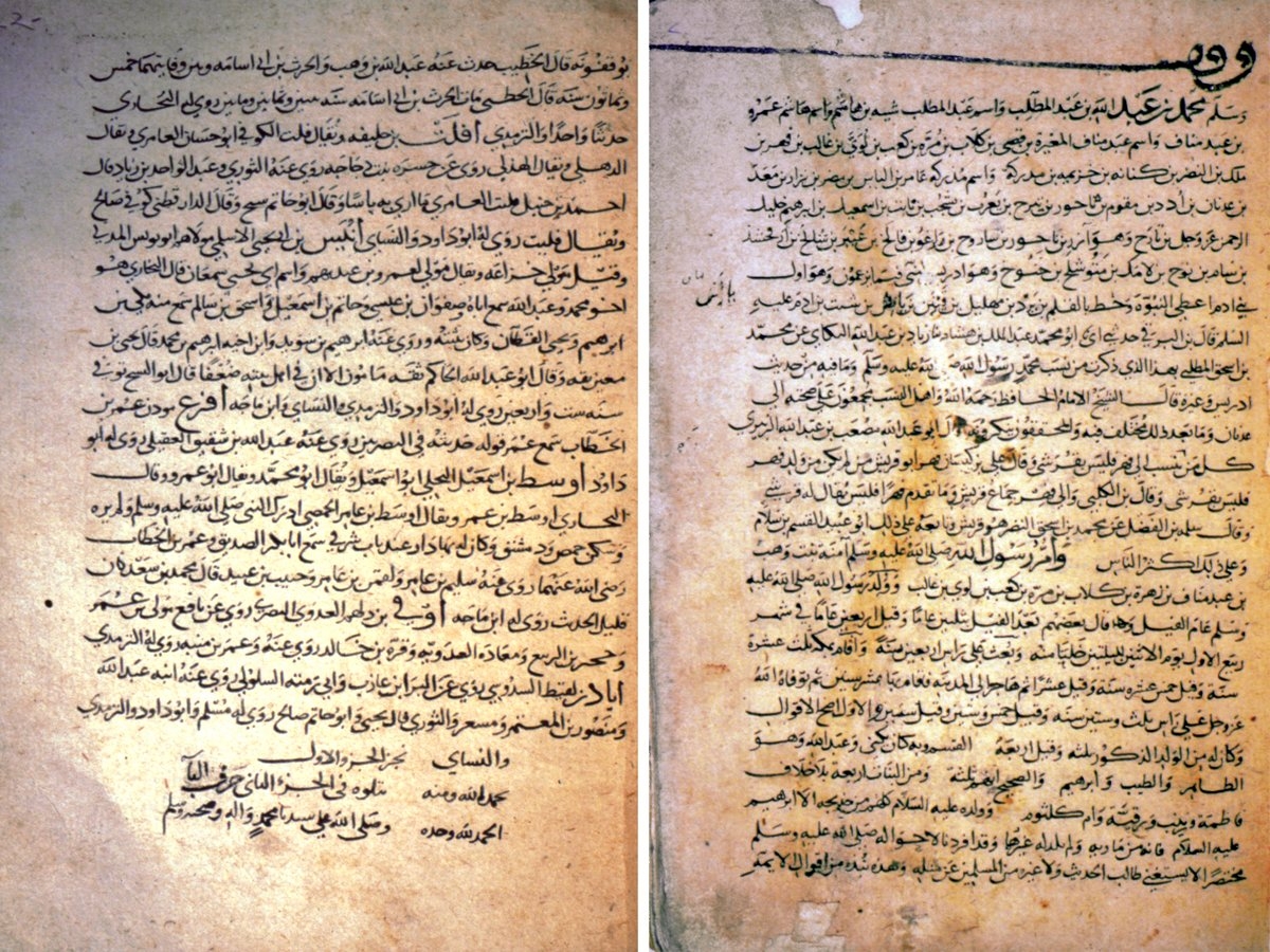 Cemmâîlî’nin el-Kemâl adlı eserinin I. cildinden iki sayfa (Millet Ktp., Feyzullah Efendi, nr. 1506, vr. 2a, 230a)