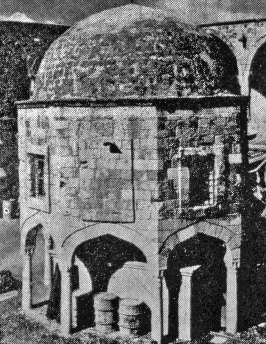 Büyük Han’ın avlusundaki köşk mescid