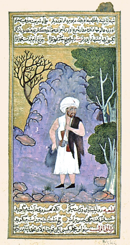 Meşâirü’ş-şuarâ’da Nesîmî’nin minyatürünün bulunduğu sayfa (Millet Ktp., Ali Emîrî Efendi, Tarih, nr. 772, vr. 133a)