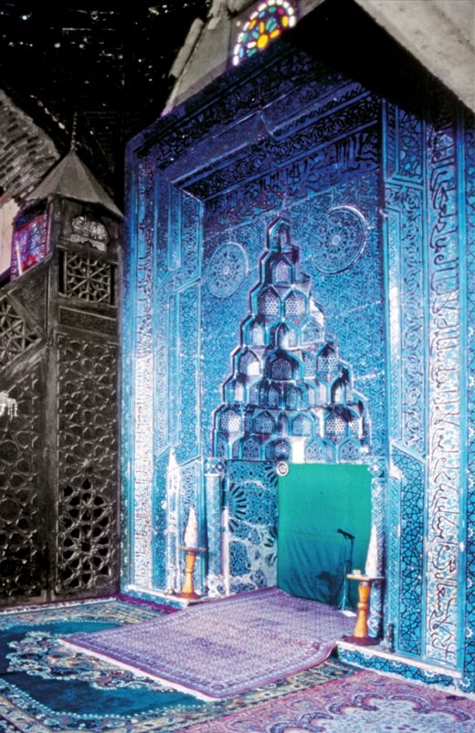 Eşrefoğlu Camii’nin mihrabı