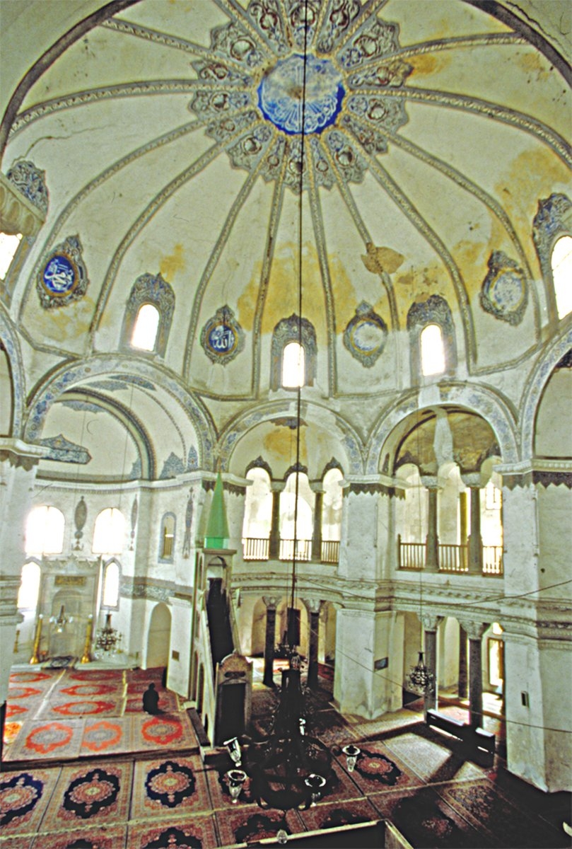 Küçük Ayasofya Camii’nin içinden bir görünüş