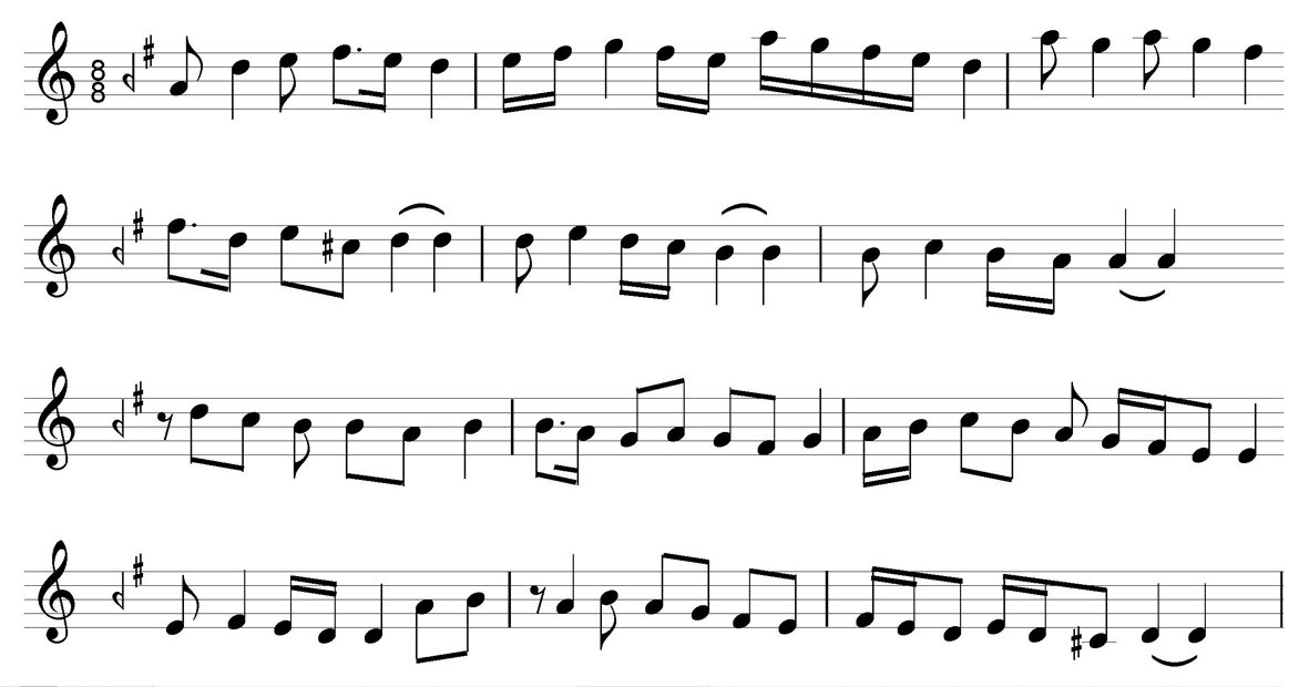 Yegâh makamı seyir örneği