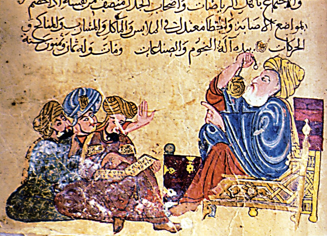 Bir Doğulu’nun gözüyle Aristo ve öğrencileri (Muḫtârü’l-ḥikem, TSMK, III. Ahmed, nr. 3206, vr. 90a)