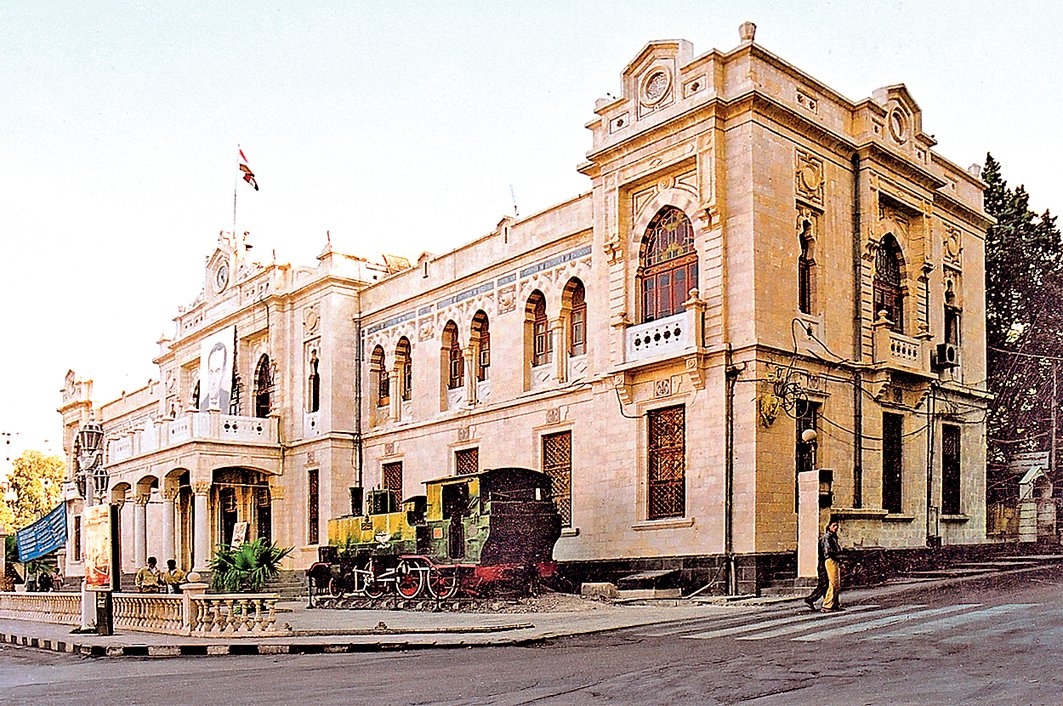 XX. yüzyılın başına ait Şam Tren İstasyonu – Suriye