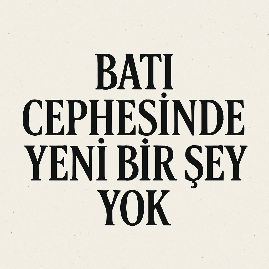 Batı Cephesinde Yeni Bir Şey Yok (Film)