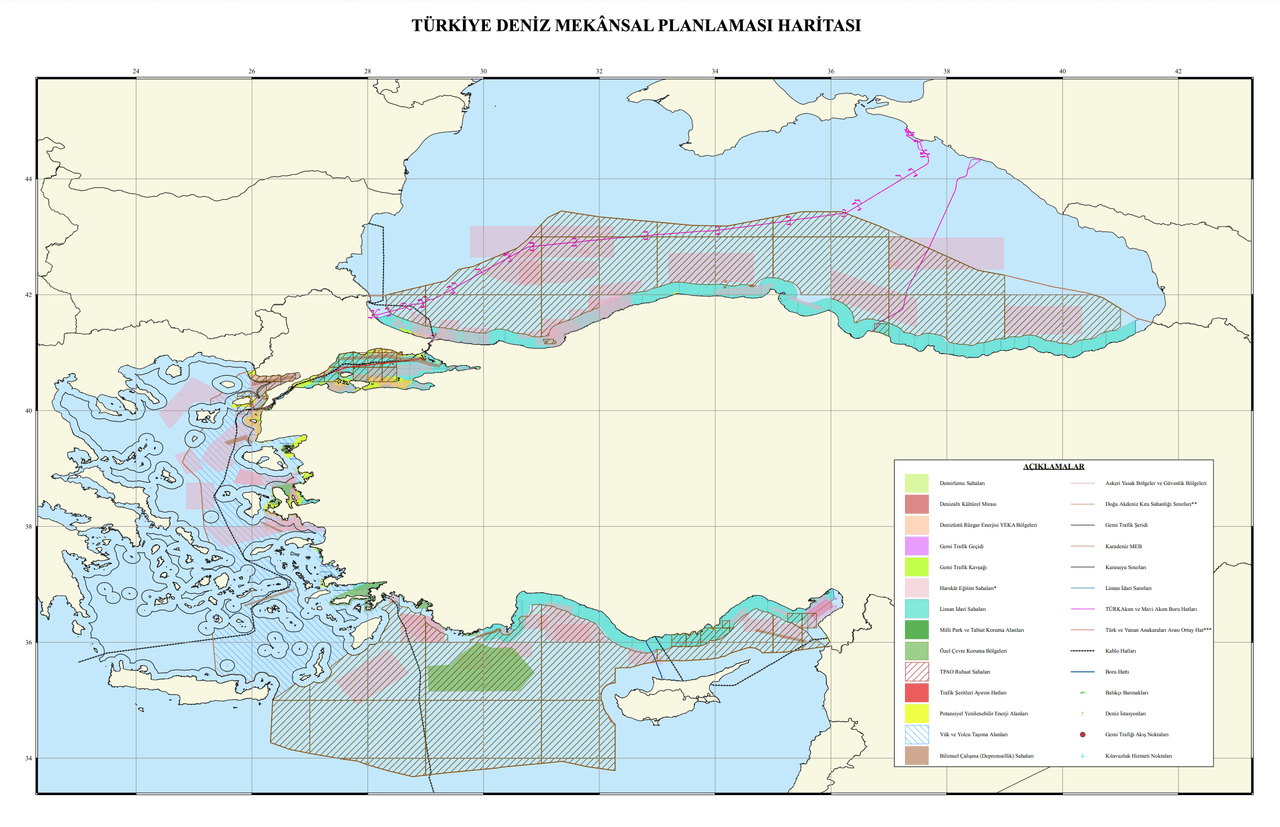 Türkiye’nin Deniz Mekânsal Planlaması (DMP)