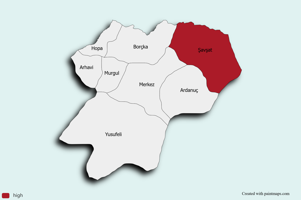 Artvin Map Chart (6).png
