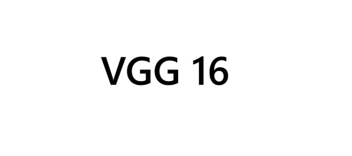 VGG 16 