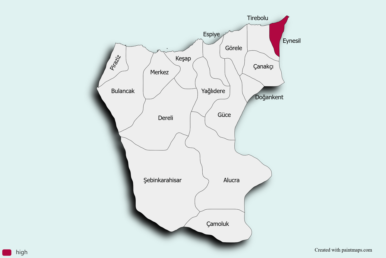 Giresun Map Chart (7).png