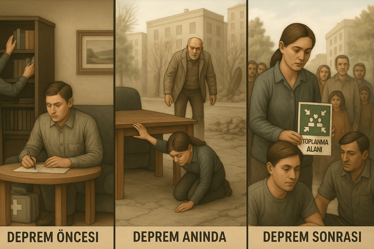 Deprem Öncesi, Anı Ve Sonrası