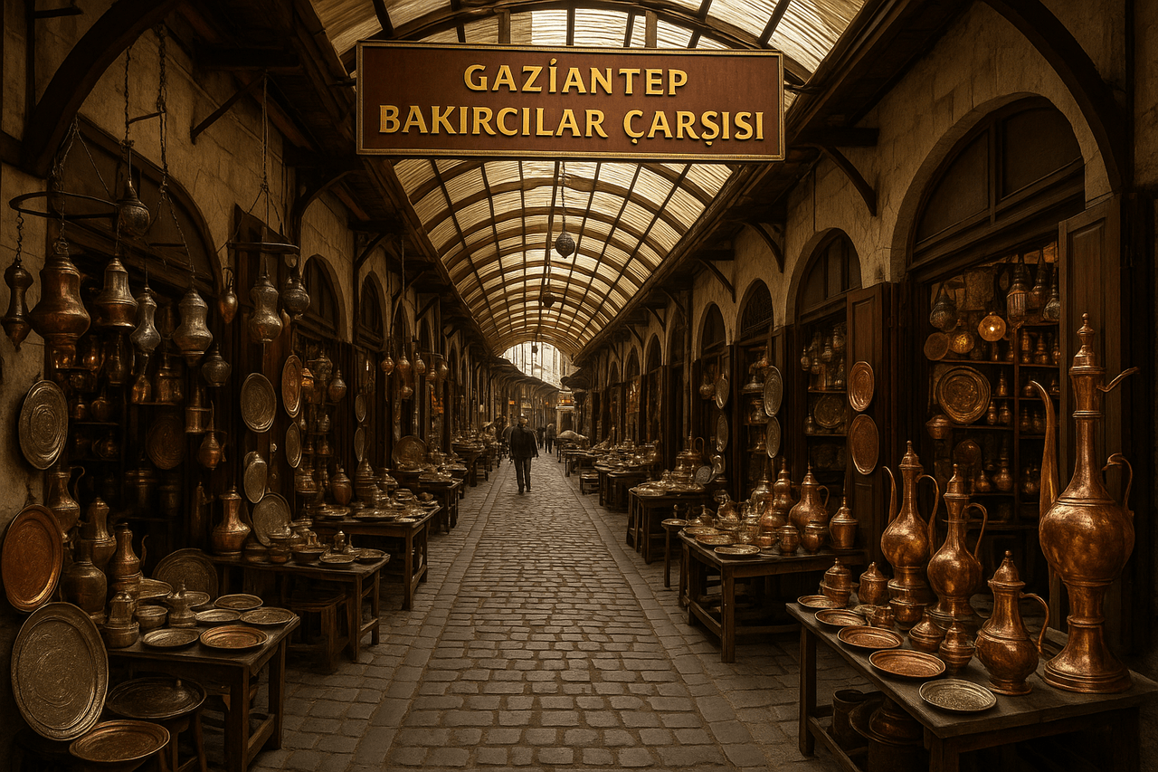 Gaziantep Bakırcılar Çarşısı