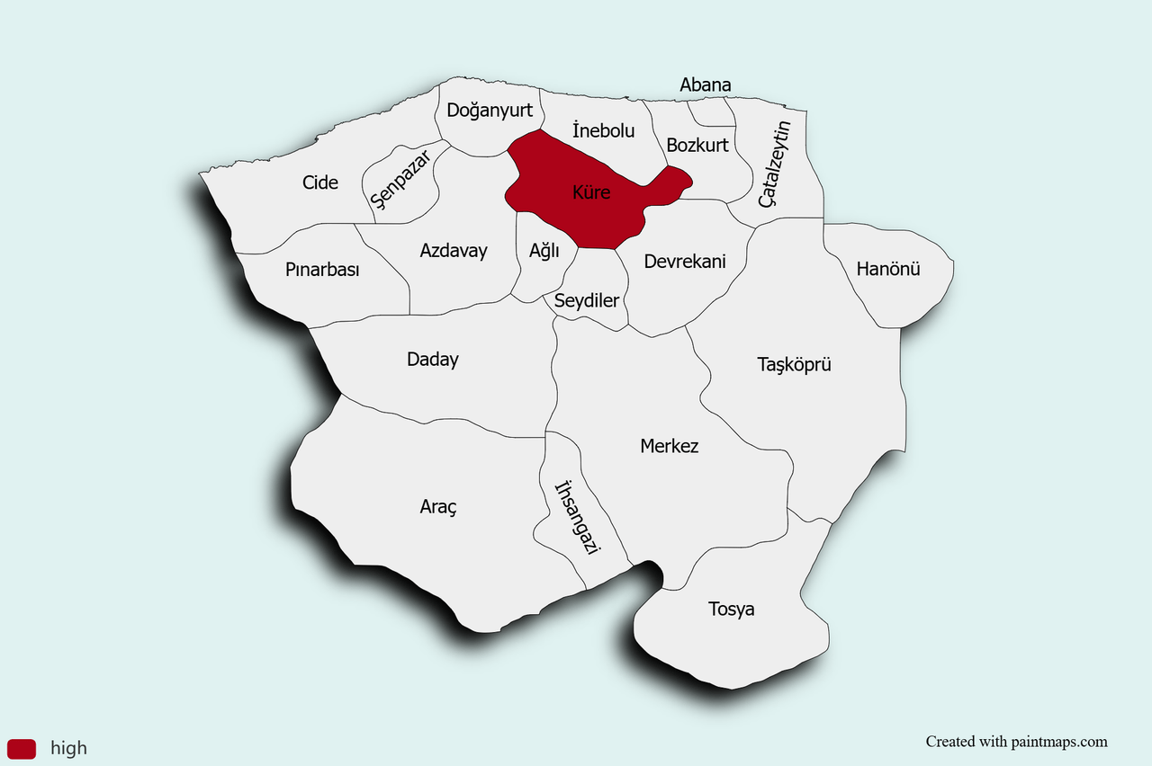 Kastamonu Map Chart (13).png