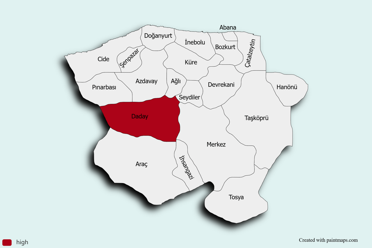 Kastamonu Map Chart (7).png