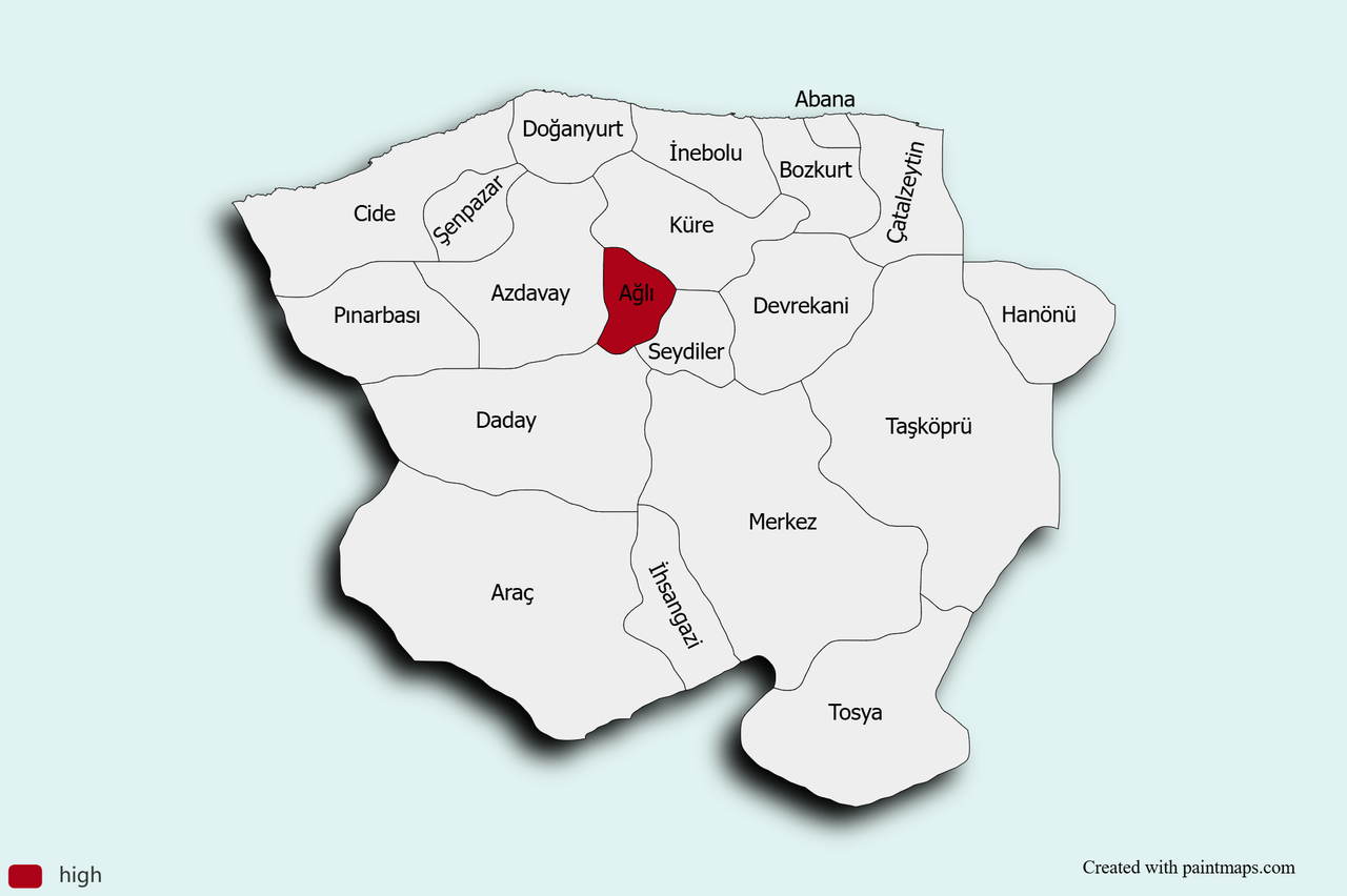 Kastamonu Map Chart (1).png