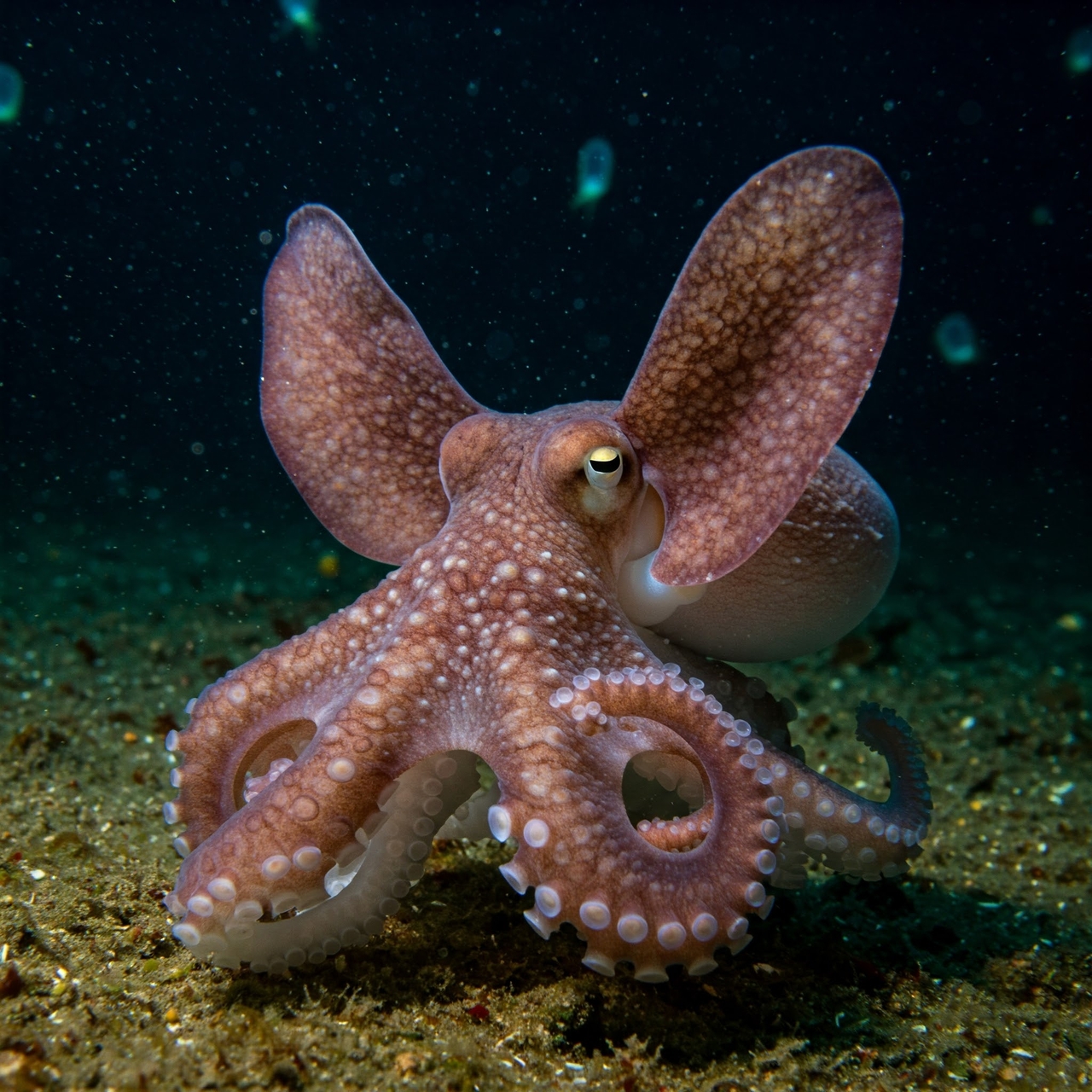 Dumbo Ahtapotu (Grimpoteuthis)