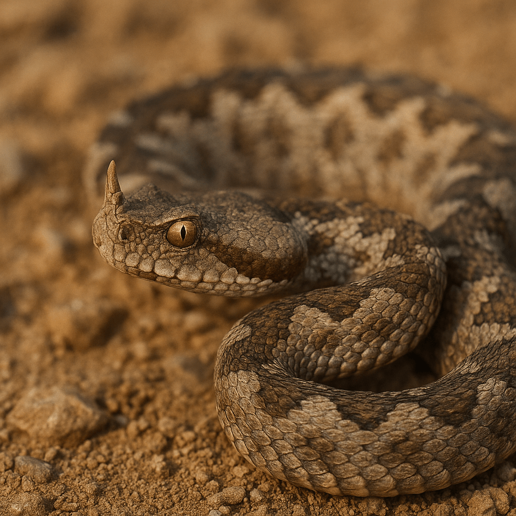 Boynuzlu Engerek (Vipera Ammodytes)