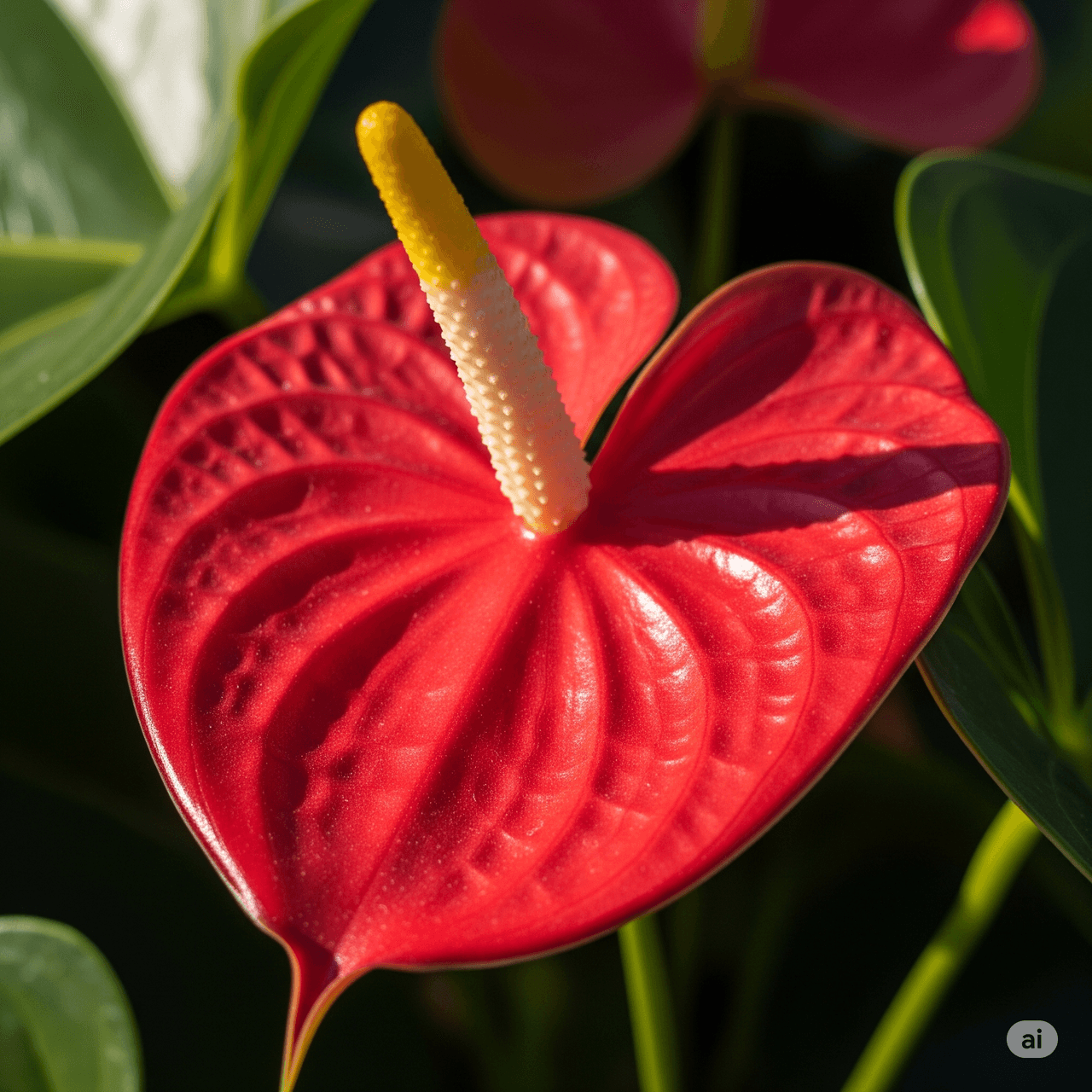 Antoryum (Flamingo Çiçeği)