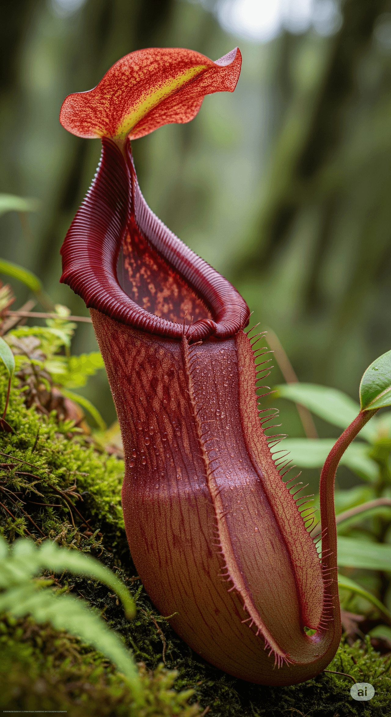 İbrik Bitkisi (Nepenthes Rajah)