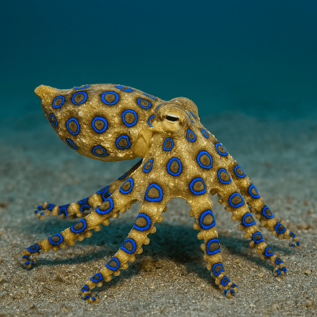 Mavi Halkalı Ahtapot 