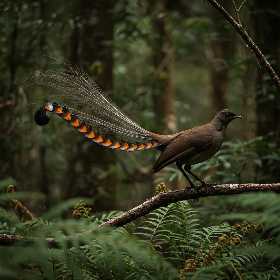 Lyrebird (Menura novaehollandiae)
