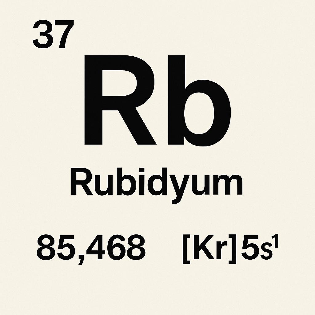 Rubidyum (Rb)