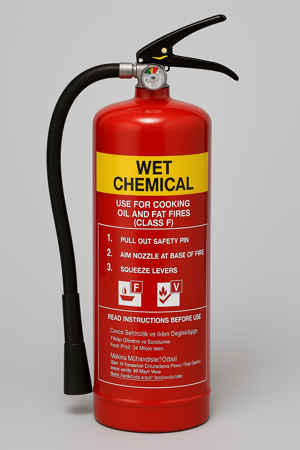 Sulu Kimyasal Yangın Tüpleri